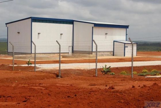 Bangunan gudang prefabrikasi industri