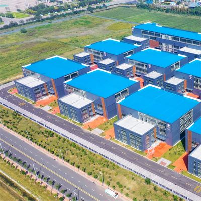 Aluminium Jendela Lokakarya Struktur Baja Prefabrikasi Desain Profesional