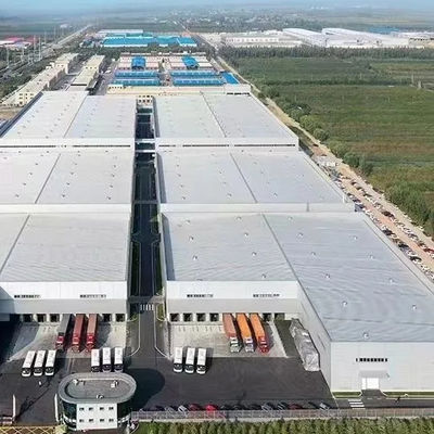 SGS Bangunan Struktur Baja Q355 Struktur Baja Logam Digulung Panas