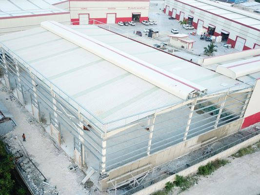 Harga Murah Lokakarya Prefabrikasi Struktur Baja Prefabrikasi Hangar Gudang Gedung Logam