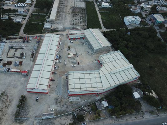 Harga Murah Lokakarya Prefabrikasi Struktur Baja Prefabrikasi Hangar Gudang Gedung Logam