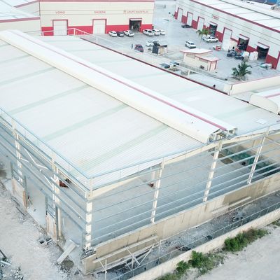 Struktur baja ringan Prefab Bangunan gudang