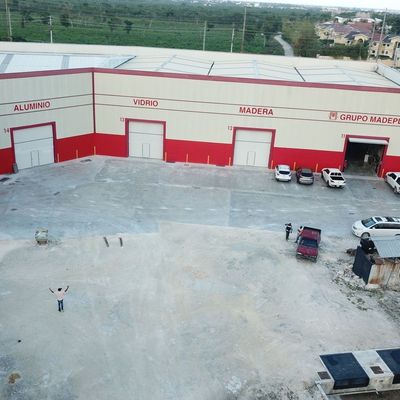 Struktur baja ringan Prefab Bangunan gudang