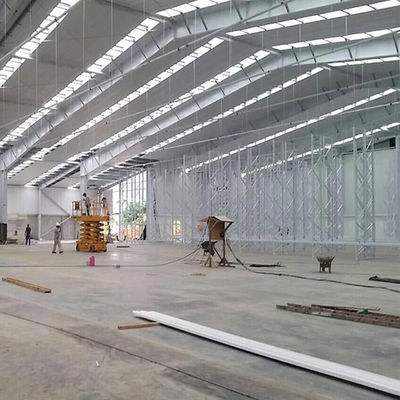 Bangunan Hangar Baja Prefabrikasi Hangar Pesawat Logam Disesuaikan