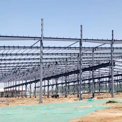Bangunan Hangar Baja Prefabrikasi Hangar Pesawat Logam Disesuaikan