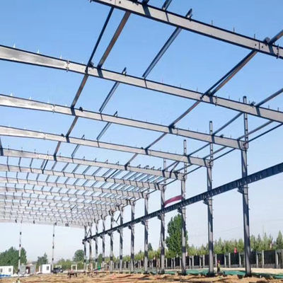 Bangunan Hangar Baja Prefabrikasi Hangar Pesawat Logam Disesuaikan