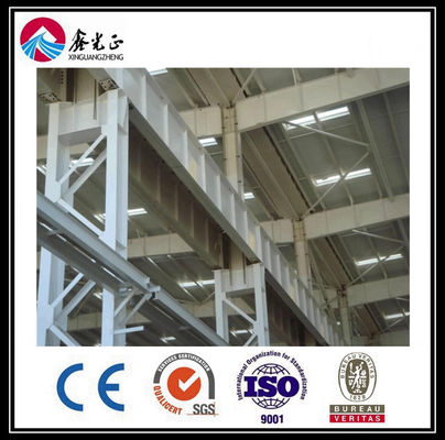 Salju Proof Struktural Baja Hanger Baja Frame Gudang Q355B