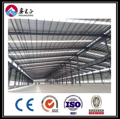 Bangunan prefabrikasi Multi Span Light Gauge Steel Structure Frame Workshop