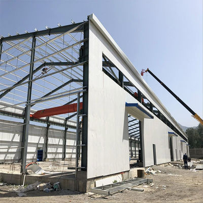 Pabrik baja prefabrikasi yang dapat disesuaikan H Bagian Industri