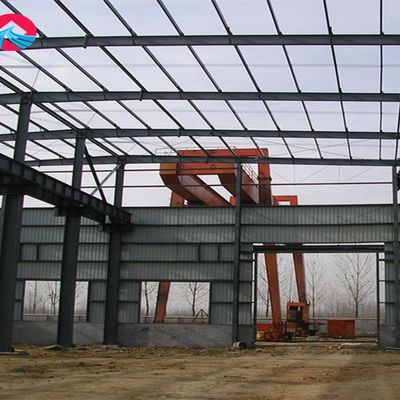 Garasi Rangka Baja Canai Panas dengan Pintu Geser atau Pintu Gulir