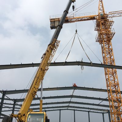Galvanis Metal Frame Workshop H Bagian Baja Ketahanan gempa bumi yang kuat