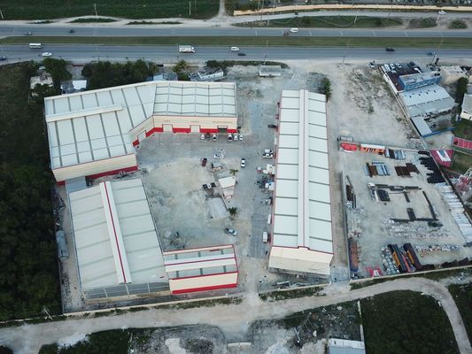 Bangunan Struktur Baja Prefabrikasi Padat Bangunan Baja Ekonomi Gudang