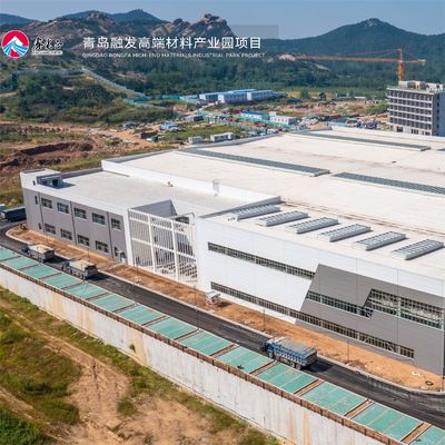ODM Steel Structure Workshop Industri PVC Prefabrikasi PVC