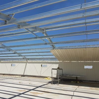 Mewarnai Peternakan Rumah Pengelasan Bolt Prefab Steel Warehouse