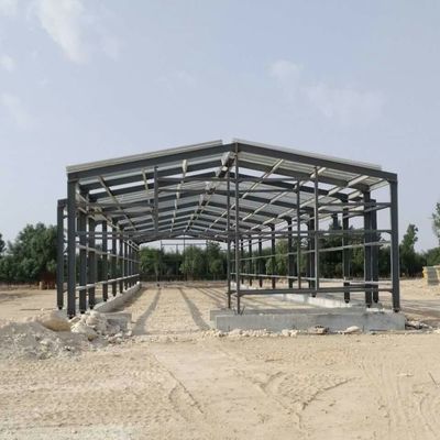 ODM Prefab Metal Warehouse Intelligent Steel Frame Rumah Ayam