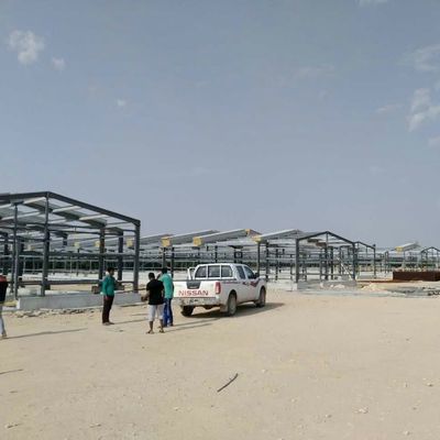 ODM Prefab Metal Warehouse Intelligent Steel Frame Rumah Ayam