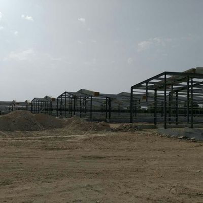 ODM Prefab Metal Warehouse Intelligent Steel Frame Rumah Ayam