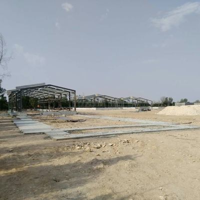 Rumah pertanian terbuat dari hewan ternak ayam gudang struktur baja