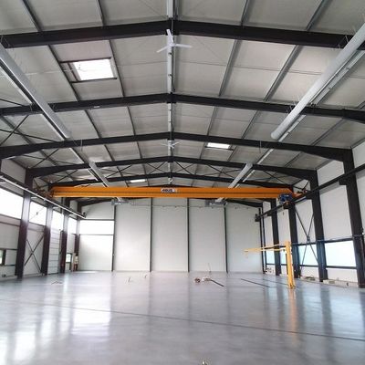 Q355B Konstruksi Baja Prefabrik Gedung Gudang Baja Prefabrik ODM