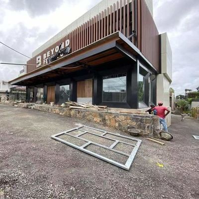 SGS Steel Rumah Prefabrikasi Struktur Baja Komersial Rumah Prefabrikasi
