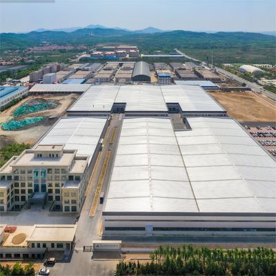 ASTM Struktur Baja Gudang Isolasi Kebisingan Gudang Baja Prefab