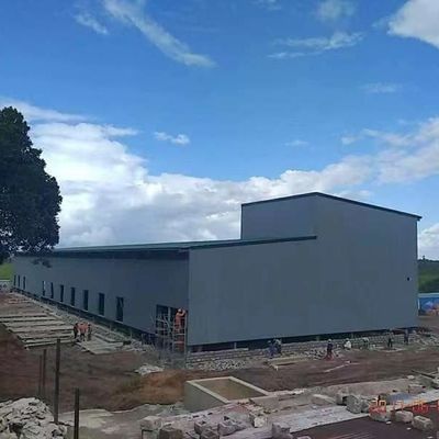 CE Steel Structure Warehouse Q355B Prefabrikasi Steel Warehouse