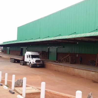Bangunan gudang logam prefab tahan korosi Galvanized