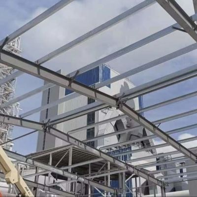 Struktur Bengkel Baja Prefabrikasi Galvanis Panas Kustom