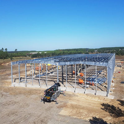 CE Bangunan Struktur Baja H Bagian Steel Struktur Hangar