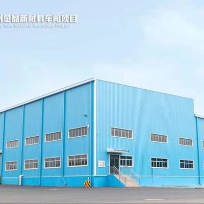 Gedung Baja Prefabrikasi Industri
