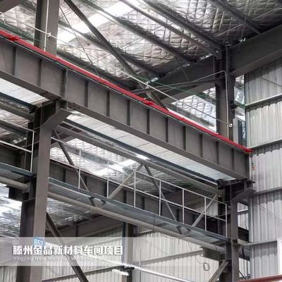 Gedung Baja Prefabrikasi Industri