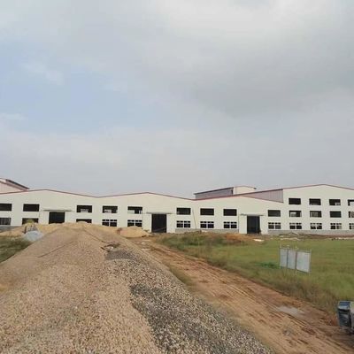 Gedung Baja Prefabrikasi Industri