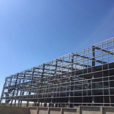 Q345 Rumah Prefabrikasi Baja OEM Bangunan Struktur Baja Prefab