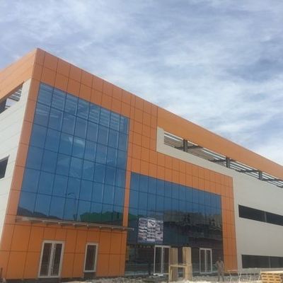 Q345 Rumah Prefabrikasi Baja OEM Bangunan Struktur Baja Prefab