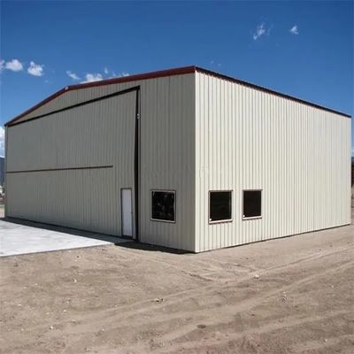Q235B Struktural Steel Hanger Fire Resistance Hangar Prafabrikasi