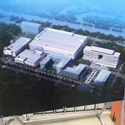 Struktur baja Bangunan gudang prefabrikasi Desain industri fleksibel