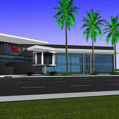Q235B Kerangka Baja Konstruksi Atap Balai Pameran Sertifikat ISO