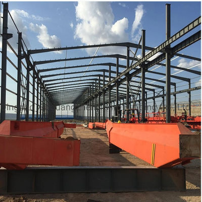 Bangunan gudang baja OEM Hot Dip Galvanized Steel Hangar Pesawat