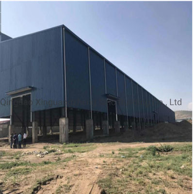 Bangunan gudang baja OEM Hot Dip Galvanized Steel Hangar Pesawat
