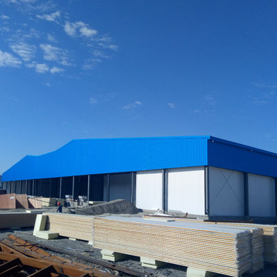 CE Struktural Steel Hanger Portal Frame Pre Engineered Steel Structure Hangar