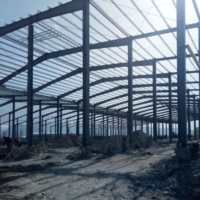 CE Struktural Steel Hanger Portal Frame Pre Engineered Steel Structure Hangar