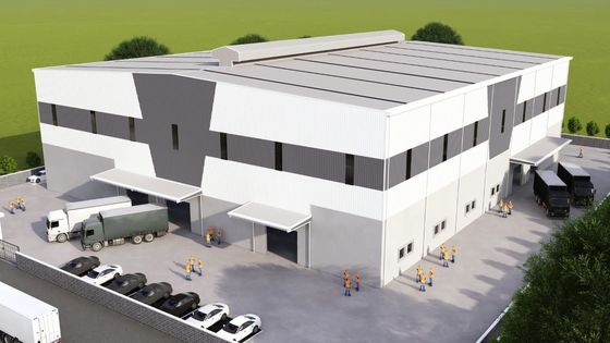 Konstruksi Struktur Baja Hanger Modular Intensitas Tinggi OEM Konstruksi Struktur Baja