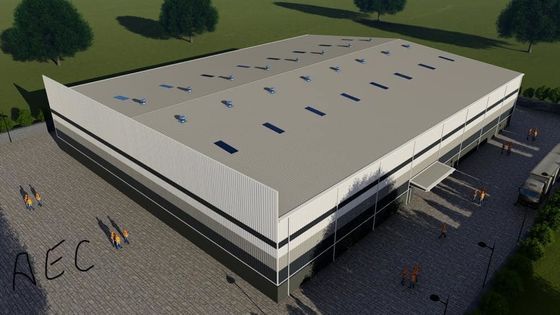 Konstruksi Struktur Baja Hanger Modular Intensitas Tinggi OEM Konstruksi Struktur Baja