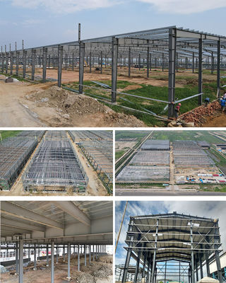 OEM Prefabrikasi Rumah Kerangka Baja Ringan