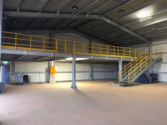 100% Daur Ulang Struktur Baja Gedung Gudang Dengan Tata Layout Fleksibel