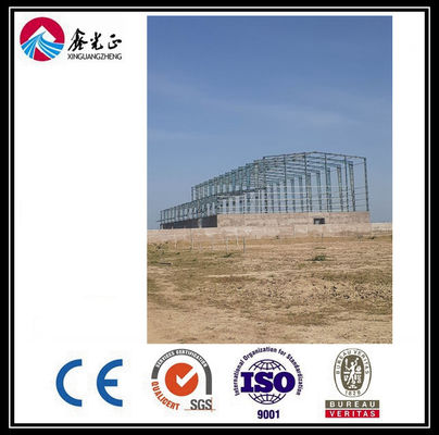 AISC Bangunan gudang prefab Struktur baja Modular Ekonomi