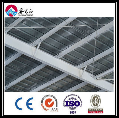 AISC Bangunan gudang prefab Struktur baja Modular Ekonomi