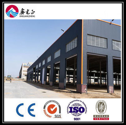 AISC Bangunan gudang prefab Struktur baja Modular Ekonomi
