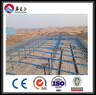 AISC Bangunan gudang prefab Struktur baja Modular Ekonomi