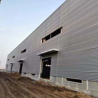 Struktur baja tinggi konstruksi gudang panas galvanis OEM